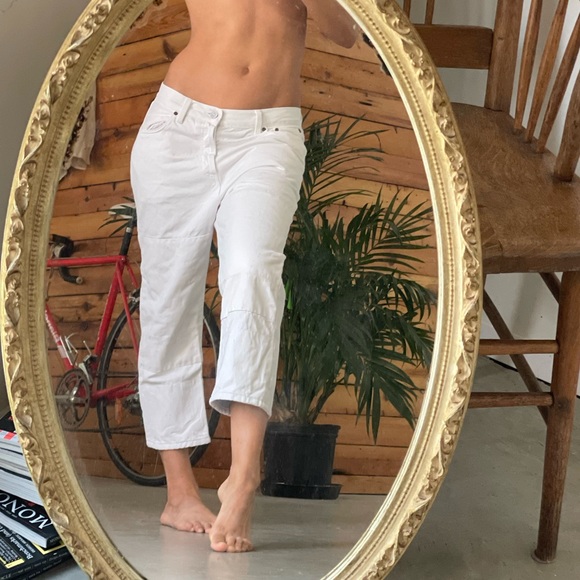 Marc by Marc Jacobs “Big Jean” in Patched-up White - Picture 2 of 14